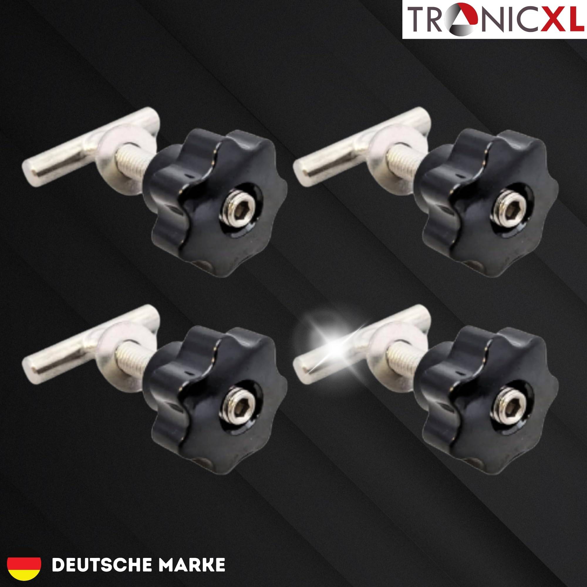 8X Schrauben + Muttern kompatibel mit Mercedes Benz Vito V-Klasse W447 Viano W639 Set Zubehör Führungsschiene Schienenlast Sicherungsschrauben Trans