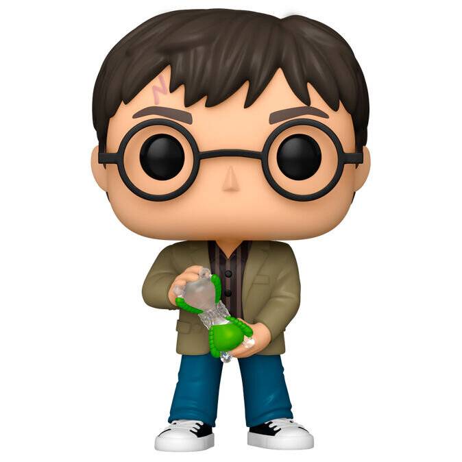 Harry Potter POP! Holiday Vinyl Figur Harry w/Hourglass 9 cm