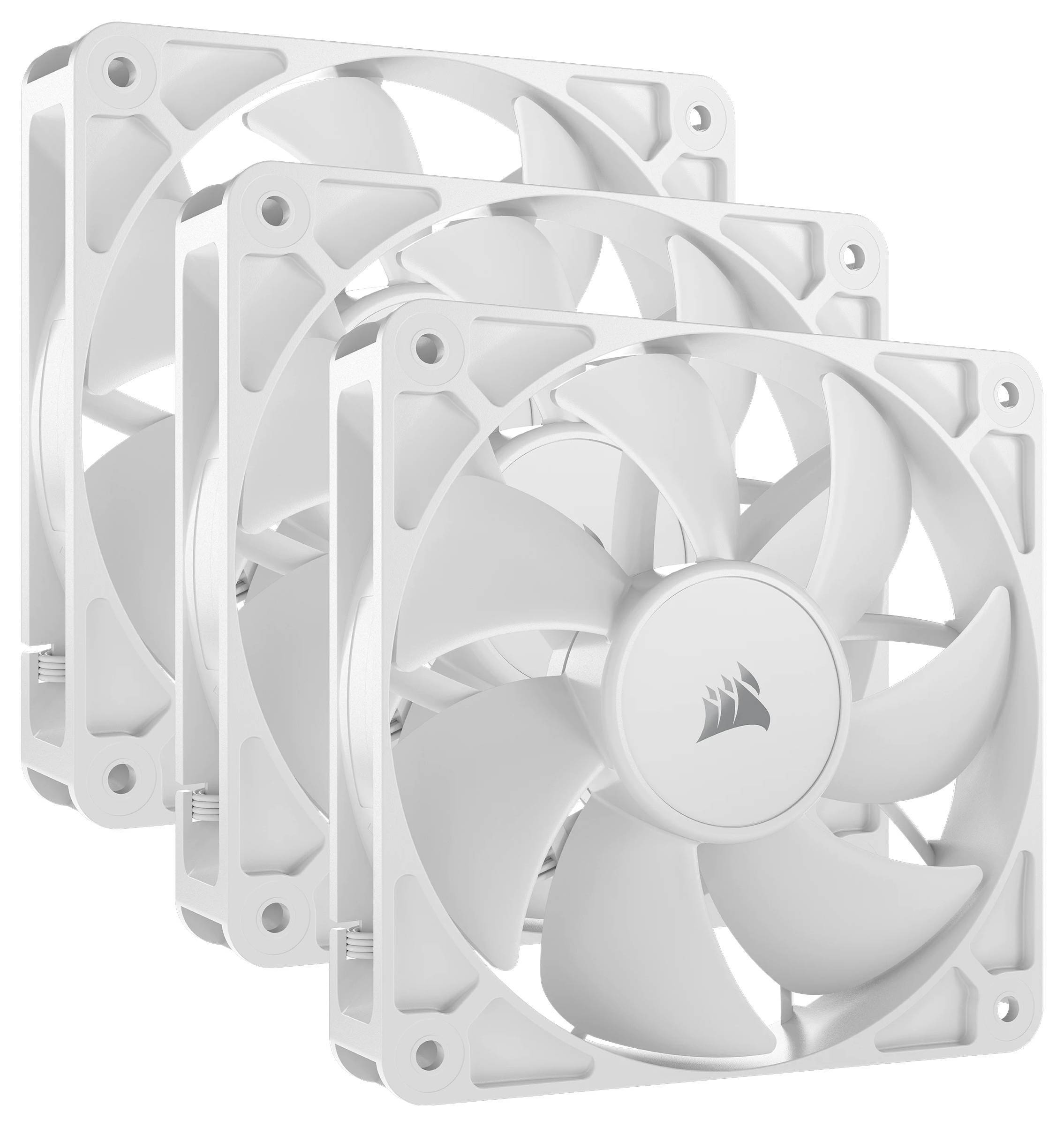 CORSAIR Lüfter 120*120*25 RS120 WHITE PWM Triple Pack Multimedia-Technik