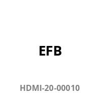 EFB Elektronik HDMI Glasfaserkabel AOC aktiv 4K60Hz schwarz - Kabel - Digital/Display/Video