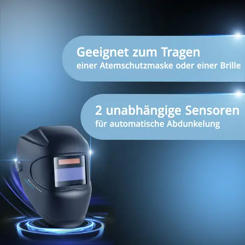 STAHLWERK Automatik Schweißhelm ROOKIE Schweißschild Schweißermaske DIN 3 DIN 11 STAHLWERK Automatik Schweißhelm ROOKIE Schweißschild Schweißermaske DIN 3 DIN 11