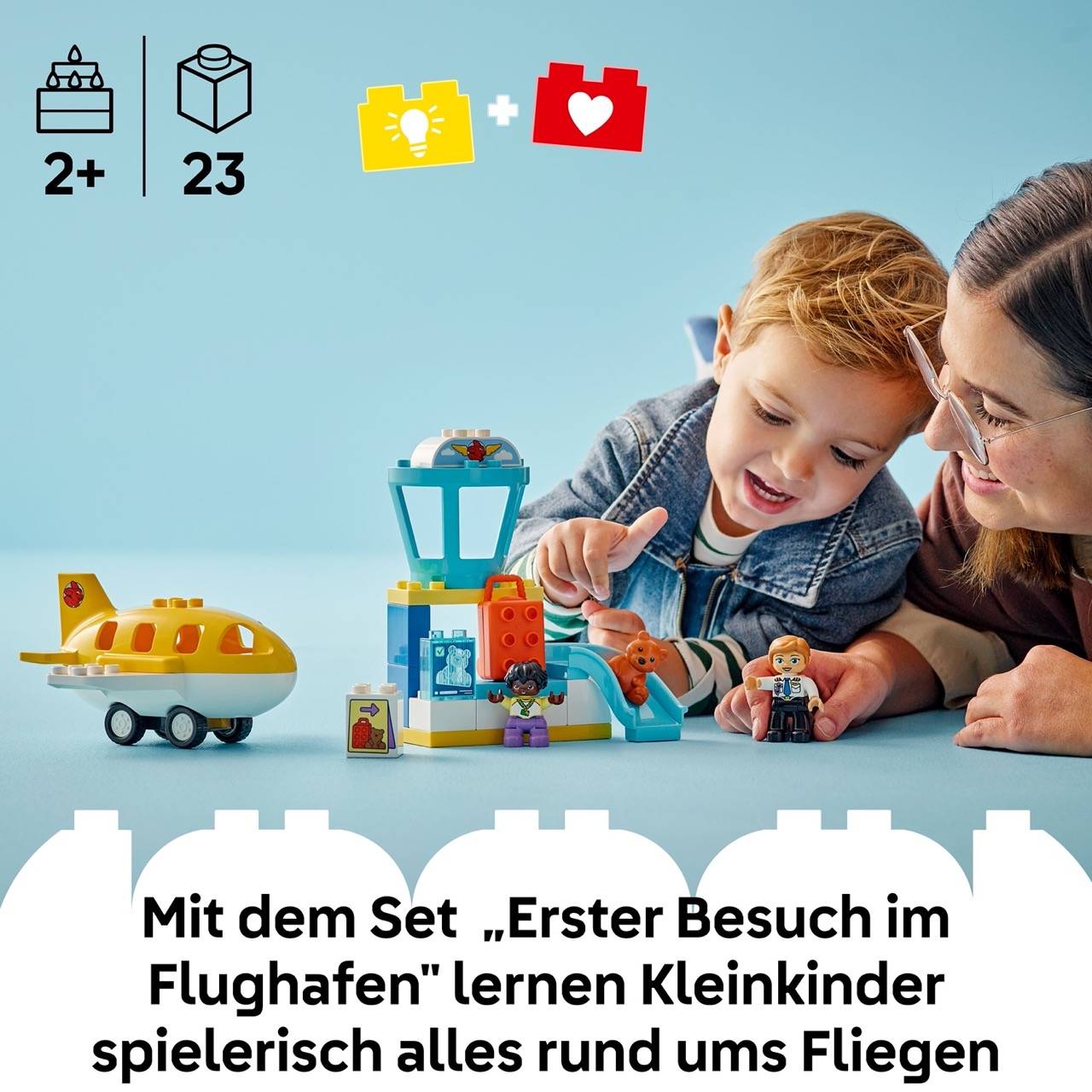 LEGO® 10443 DUPLO - Erster Besuch im Flughafen