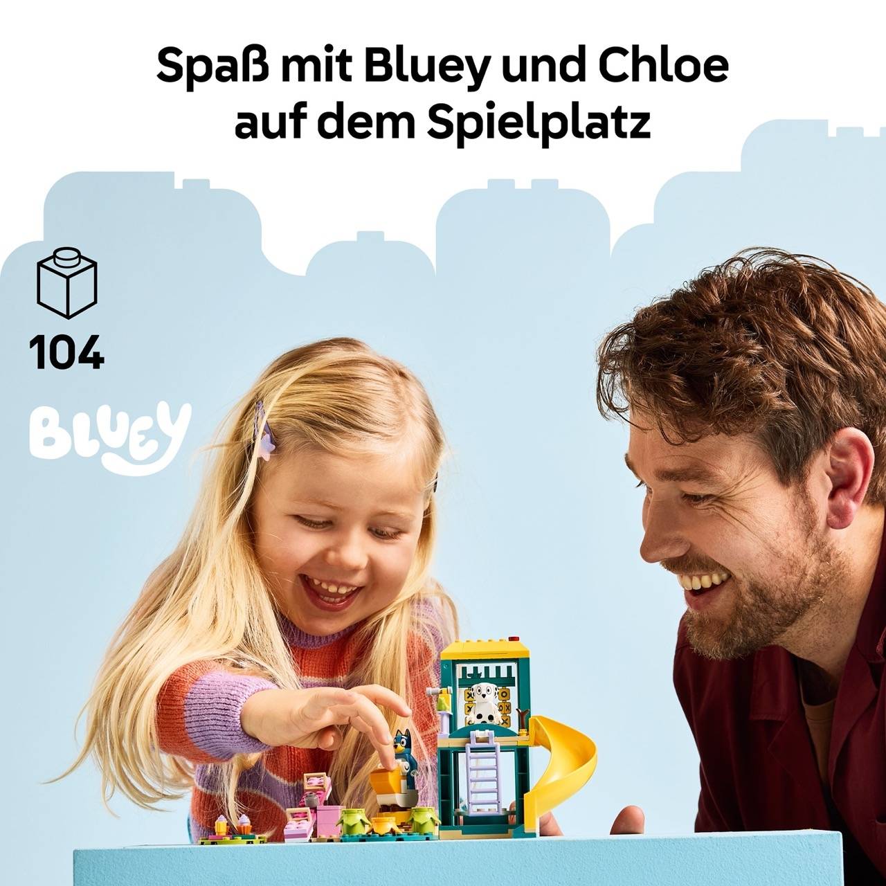 LEGO® 11201 Bluey - Bluey und Chloe auf dem Spielplatz
