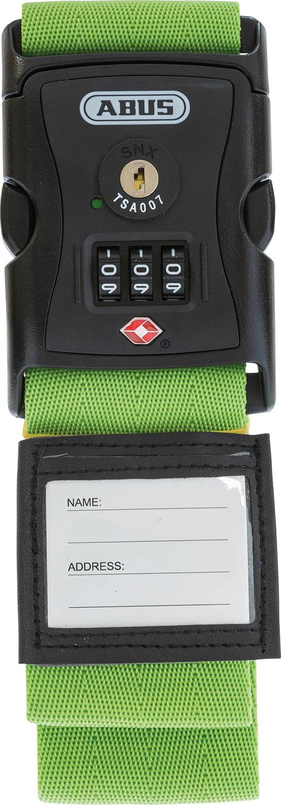 ABUS Kofferband-Schloss 620TSA 2 Stück