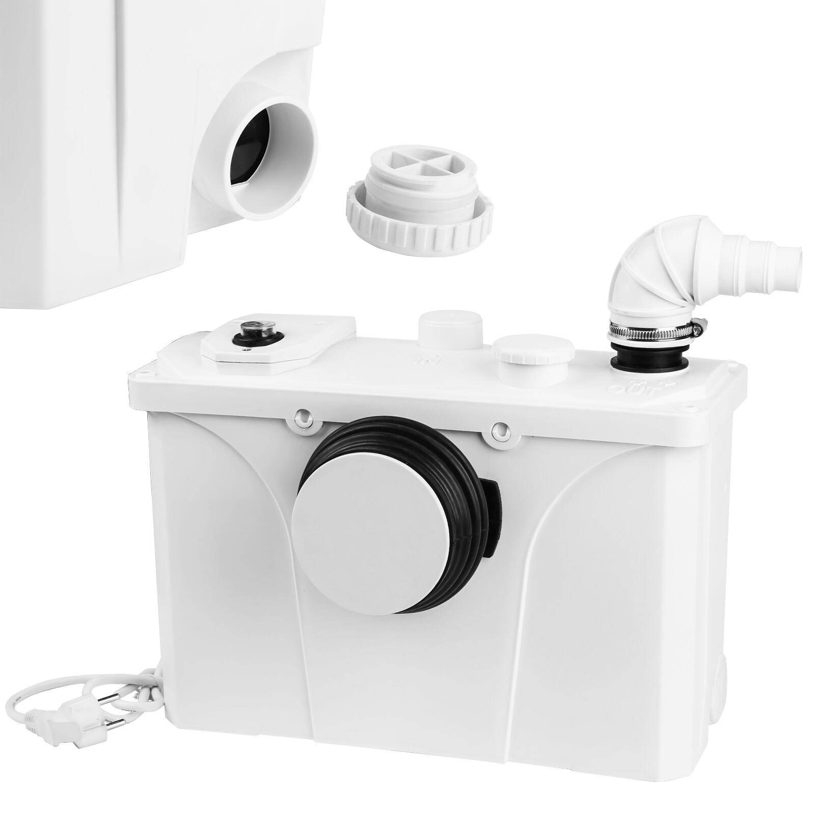 Hebeanlage Fäkalienpumpe 700W Haushaltspumpe Schmutzwasserpumpe Fäkalienhebeanlage für WC, Waschbecken, Dusche