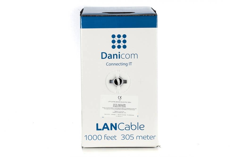 Danicom LAN-Kabelbox mit der Bezeichnung 