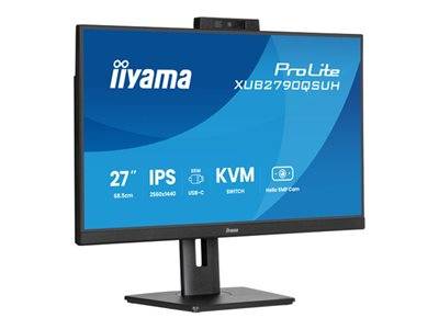 IIYAMA XUB2790QSUH-B2 68,58cm IPS-panel Eingabe / Ausgabe Bluetooth, DAC und Kopfhörer-Verstärker