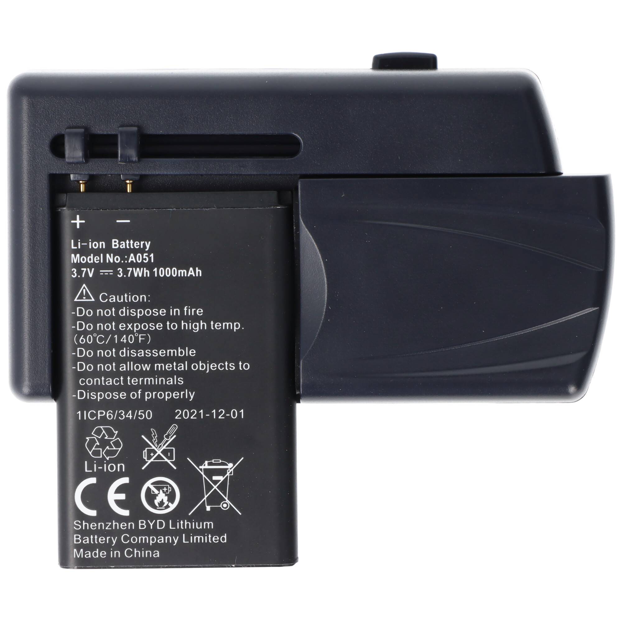 Universal Ladegerät für viele Handy Akku 3,6 bis 3,7V Smartphoneakkus