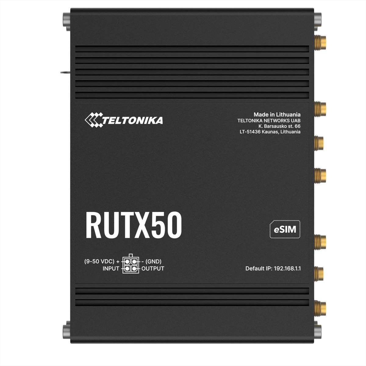 TELTONIKA RUTX50 5G/4G/LTE Industrie Router eSIM Version