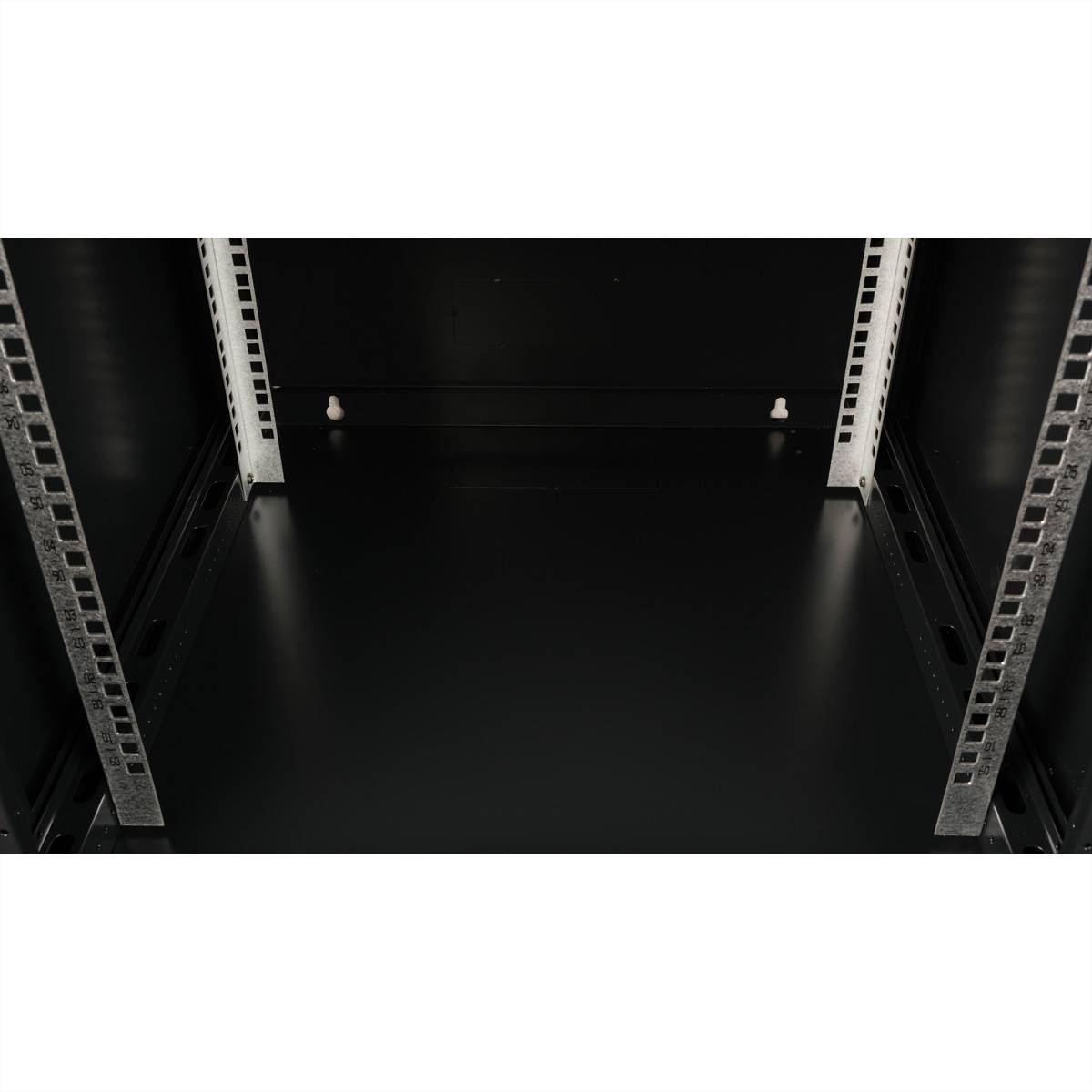 VALUE 19-Zoll Wandgehäuse 9HE, 600x600mm schwarz, Bausatz