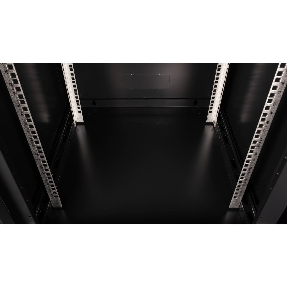 VALUE 19-Zoll Wandgehäuse 12HE, 600x600mm schwarz, Bausatz