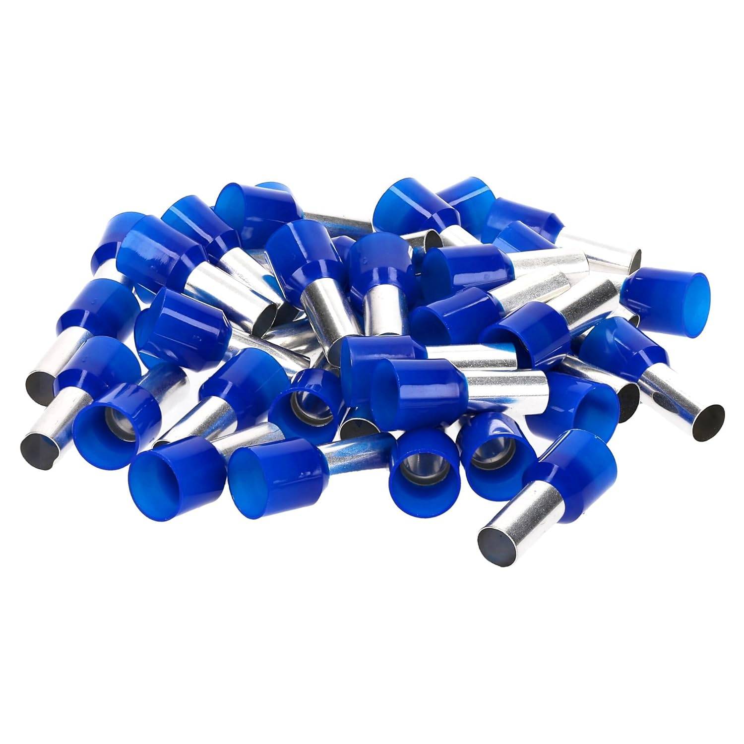 50 Stück Kalitec AE5020BL Aderendhülsen isoliert 50mm² 20mm lang blau I Made in Germany I Industriequalität