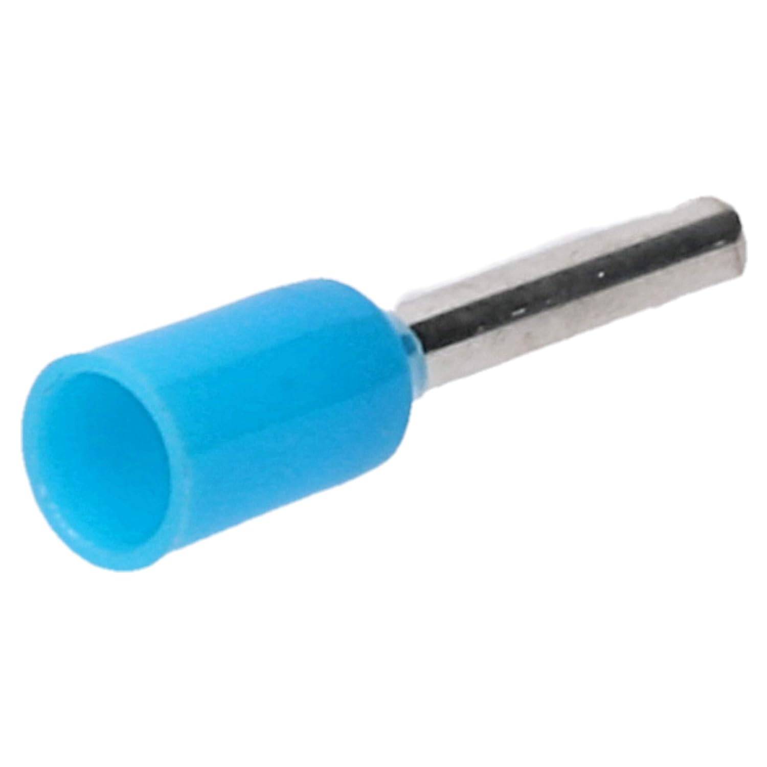 500 Stück Cembre Aderendhülsen isoliert 0,75mm2 8mm lang blau PKE7508 I Industriequalität vom deutschen Händler