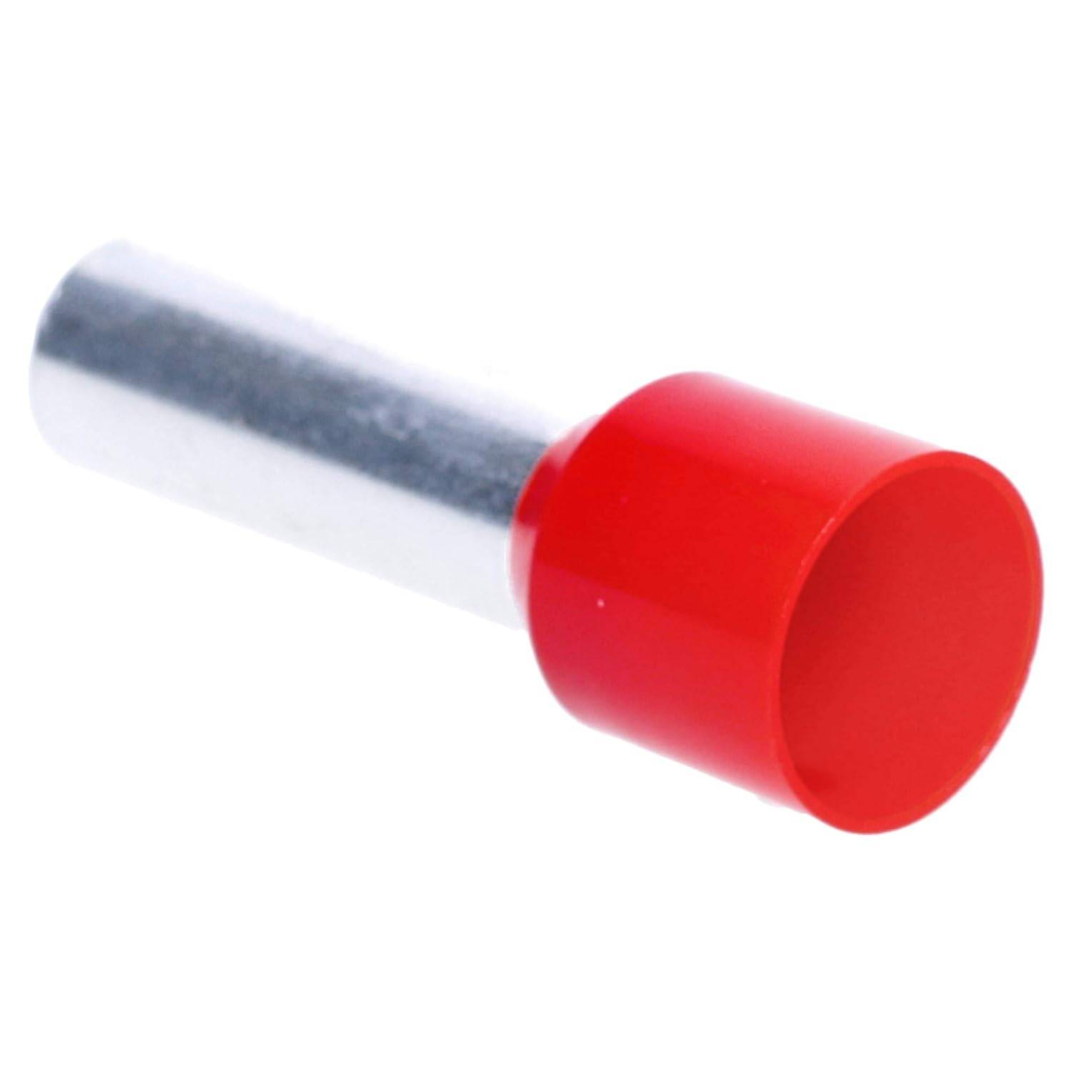 50 Stück Cembre Aderendhülsen isoliert 35mm² 25mm lang rot PKD35025 I Industriequalität vom deutschen Händler