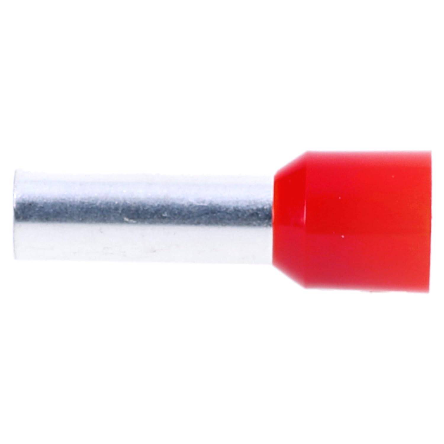 50 Stück Cembre Aderendhülsen isoliert 35mm² 25mm lang rot PKD35025 I Industriequalität vom deutschen Händler
