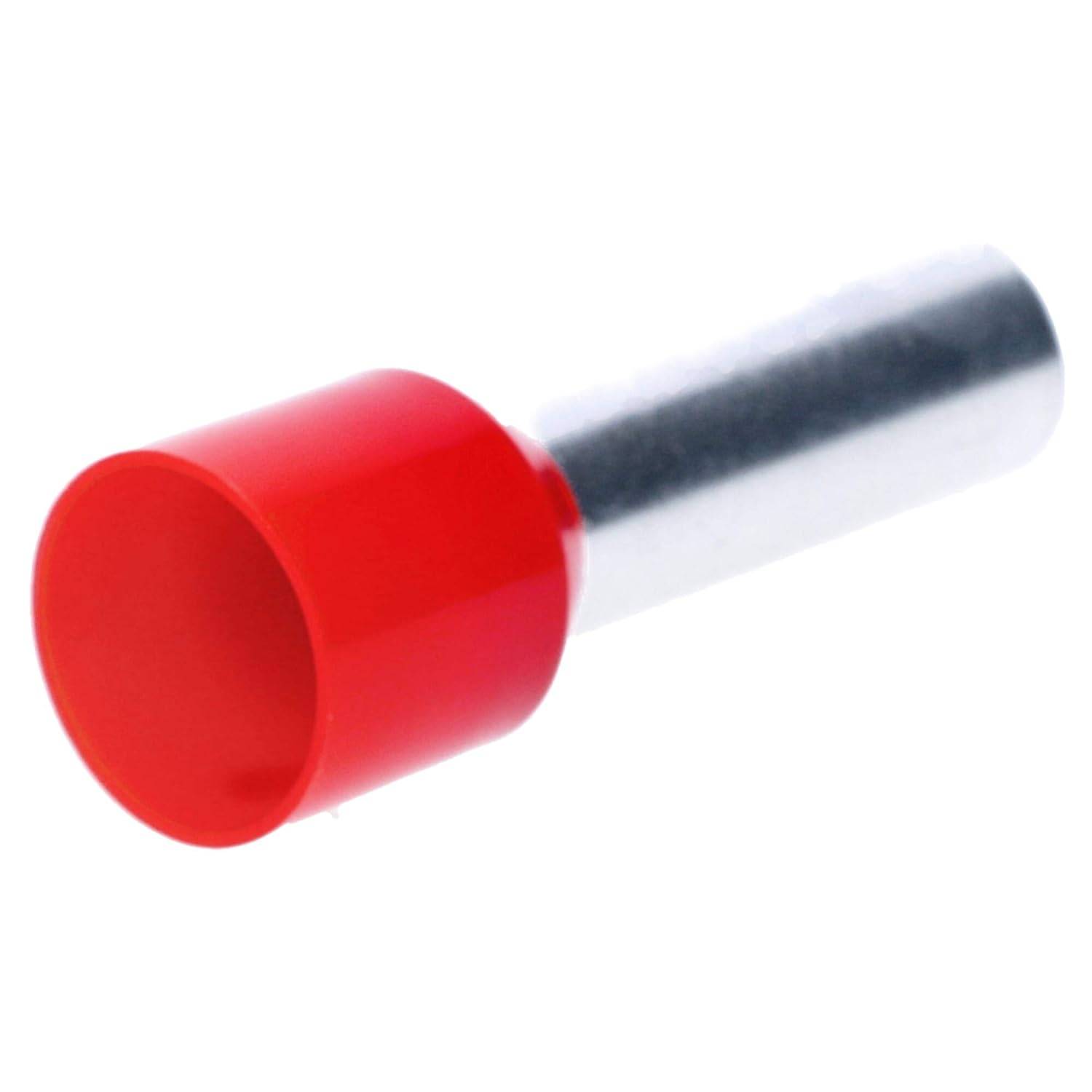 50 Stück Cembre Aderendhülsen isoliert 35mm² 25mm lang rot PKD35025 I Industriequalität vom deutschen Händler