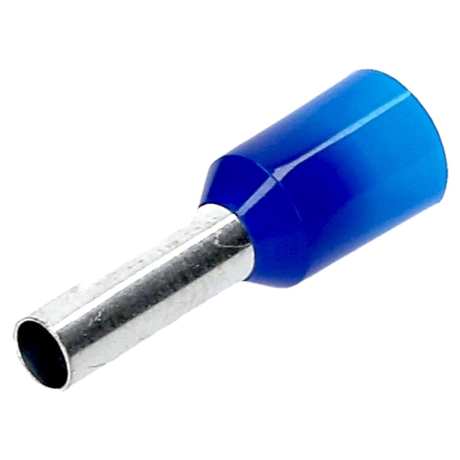 500 Stück Cembre Aderendhülsen isoliert 2,5mm² 8mm lang blau PKD2508 I Industriequalität vom deutschen Händler