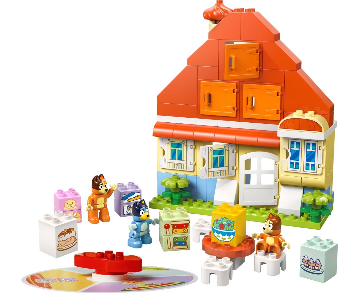 LEGO® 10459 DUPLO - Blueys Familienhaus mit Memory-Spiel