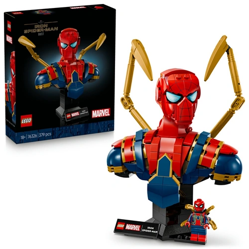 LEGO® 76326 Marvel Super Heroes - Iron Spider-Man Büste LEGO® 76326 Marvel Super Heroes - Iron Spider-Man Büste