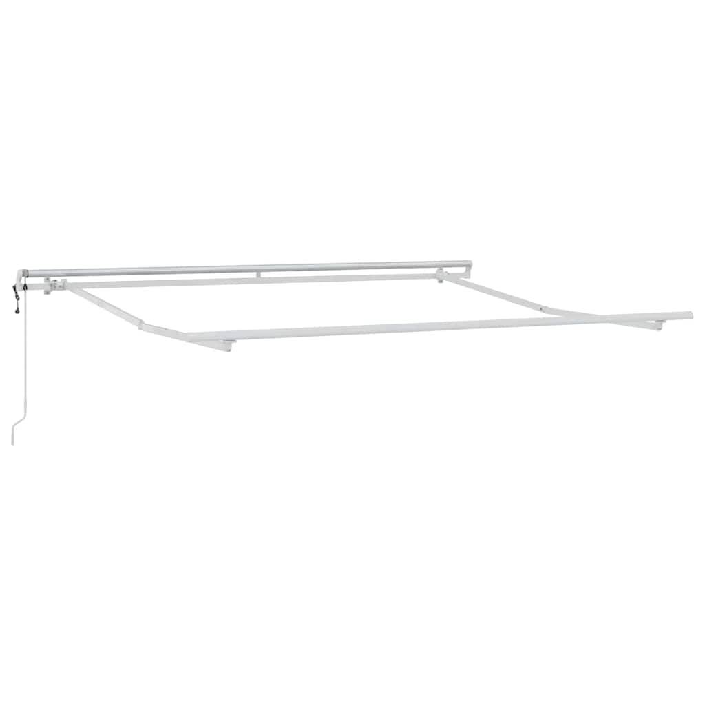 vidaXL Markisenrahmen Weiß 300 x 250 cm Aluminium