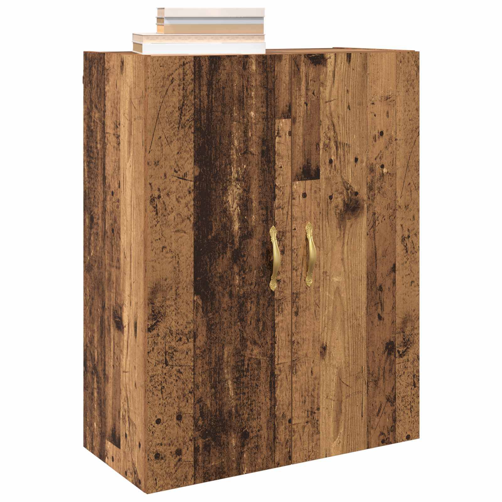 vidaXL Wandschrank Altholz 69,5 x 34 x 90 cm Holzwerkstoff