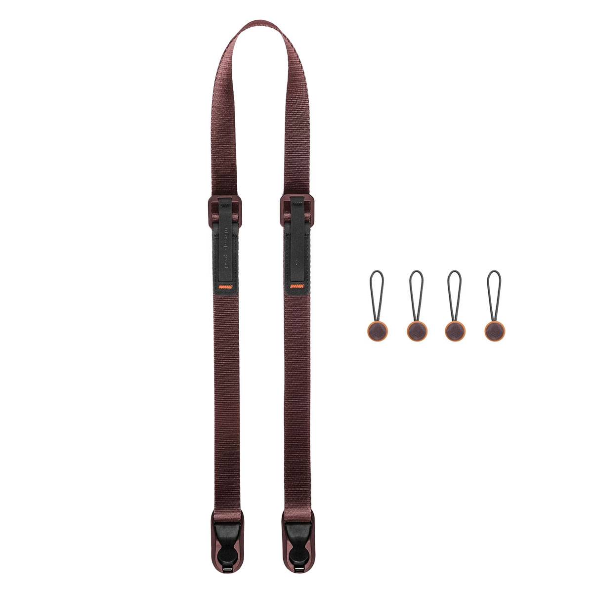 Peak Design Leash Kameratragegurt - Eclipse (Weinrot)