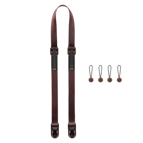 Peak Design Leash Kameratragegurt - Eclipse (Weinrot) Peak Design Leash Kameratragegurt - Eclipse (Weinrot)