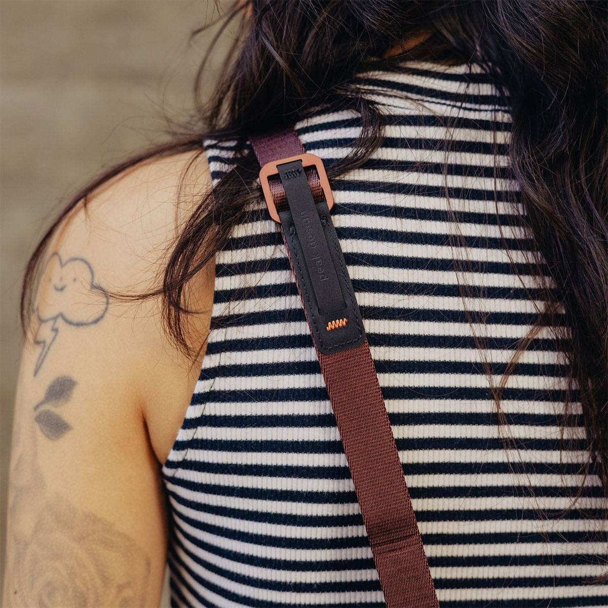 Peak Design Leash Kameratragegurt - Eclipse (Weinrot)