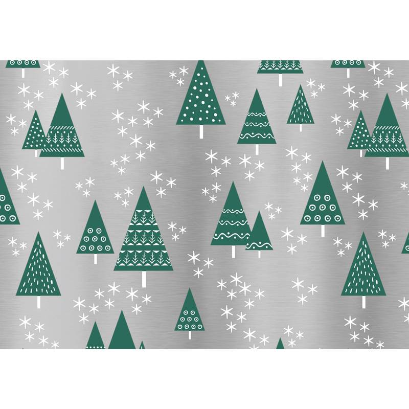 SUSY CARD Weihnachts-Geschenkpapier "Tannenbäume"
