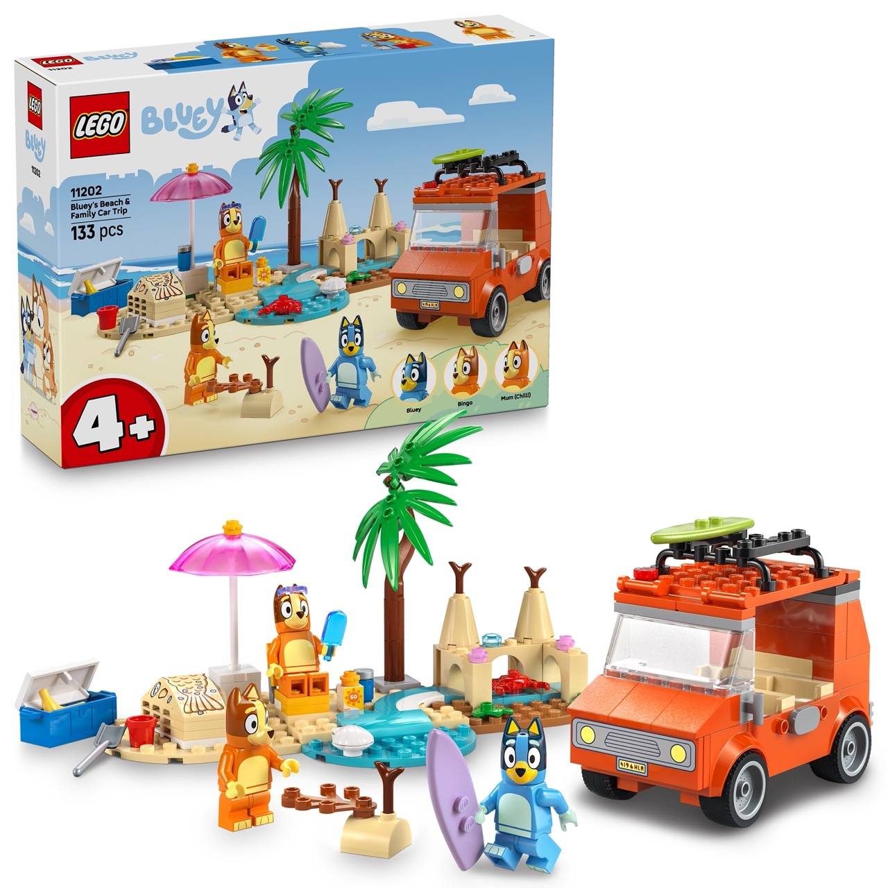LEGO® 11202 Bluey - Blueys Strandausflug