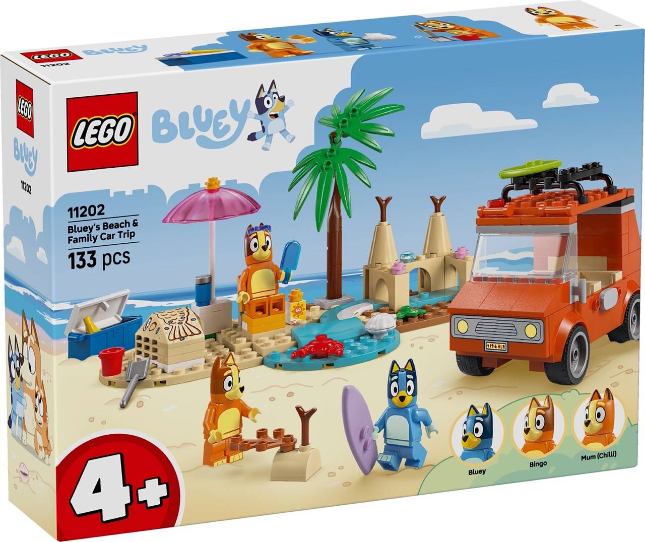 LEGO® 11202 Bluey - Blueys Strandausflug