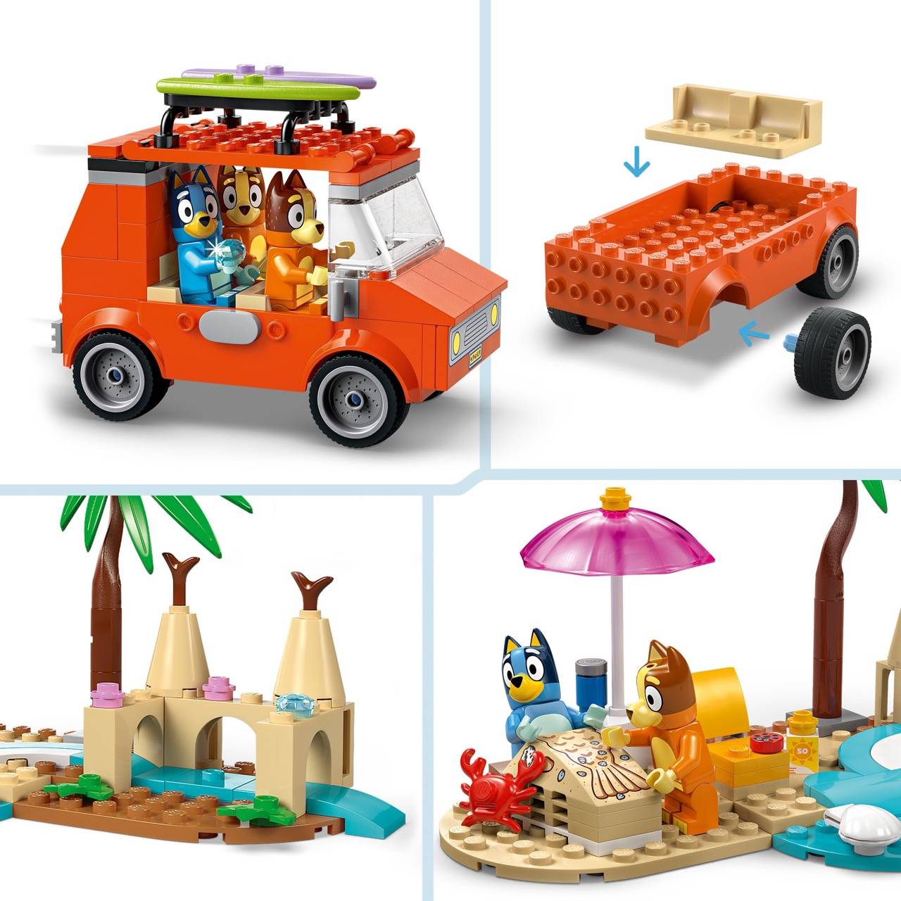 LEGO® 11202 Bluey - Blueys Strandausflug