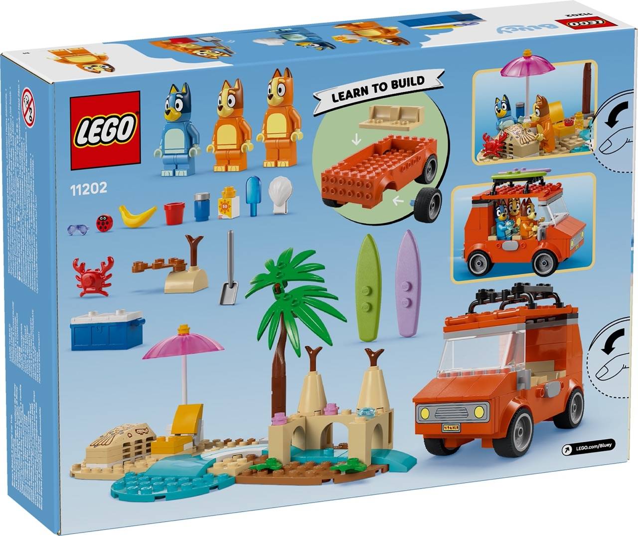 LEGO® 11202 Bluey - Blueys Strandausflug