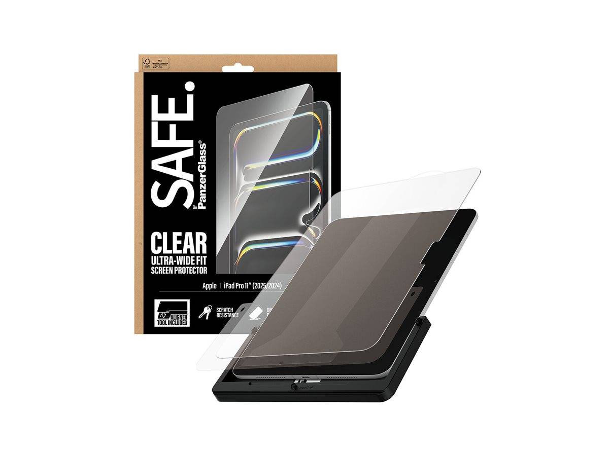 PanzerGlass SAFE. by PanzerGlass - Bildschirmschutz für Tablet - ultraweite