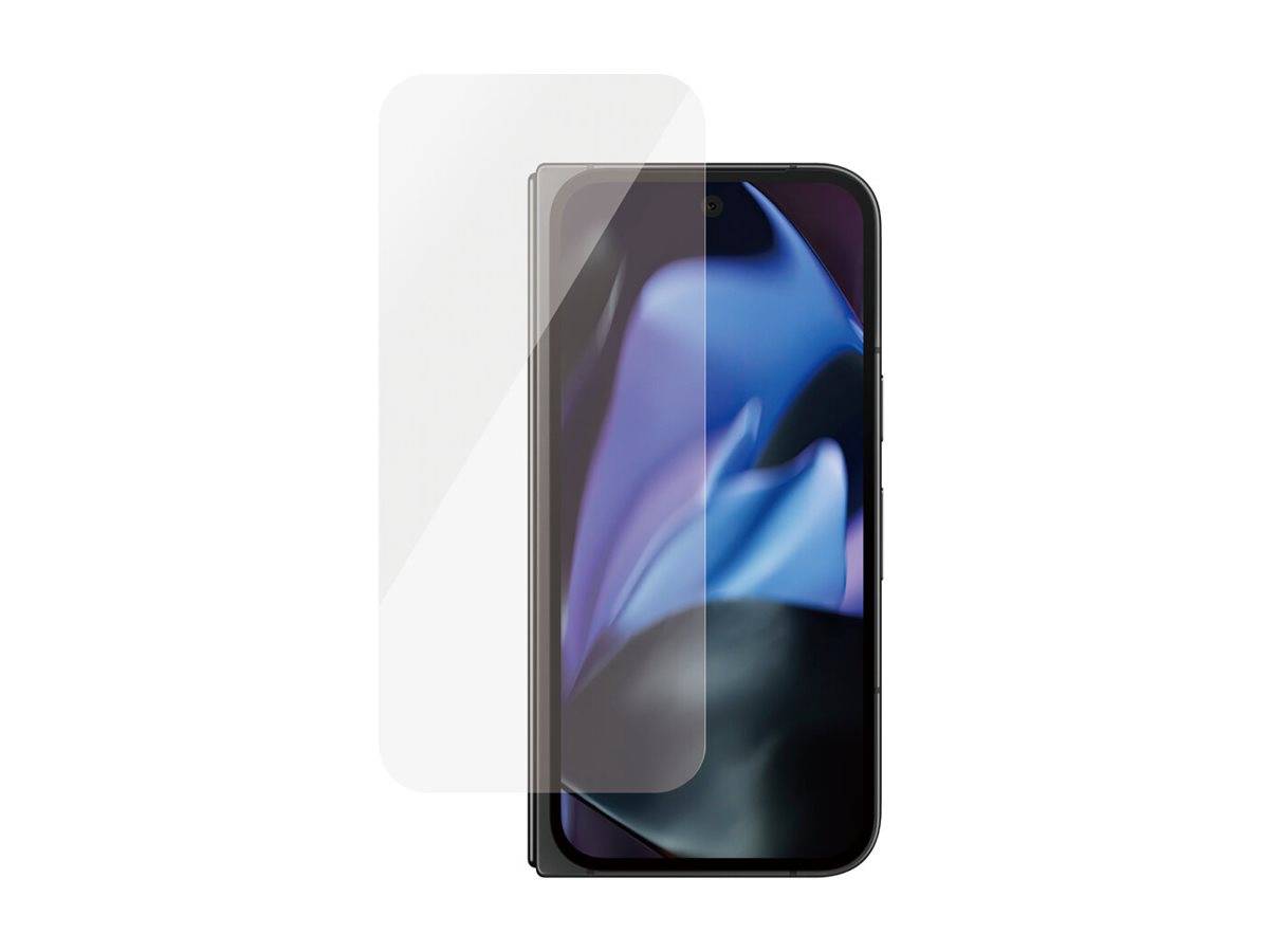 Ein Smartphone mit einem Schutzbildschirm.