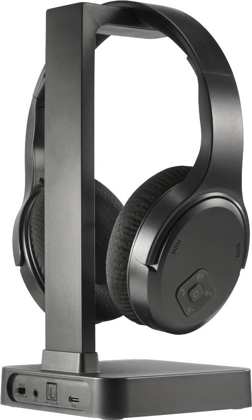HAMA Over-Ear TV-Kopfhörer, Bluetooth, schwarz