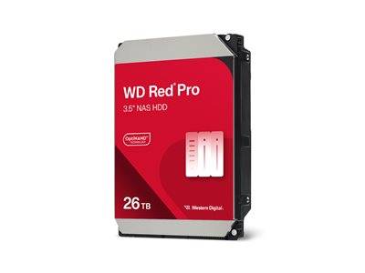 WD Red Pro 8.9cm (3.5) 26TB SATA3 7200 512MB WD260KFGX intern Multimedia-Technik Festplatten