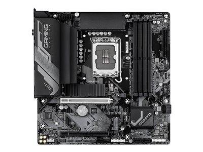 Gigabyte B760M Gaming X WiFi6E Gen5 (B760,S1700,mATX,DDR5 Multimedia-Technik Mainboards INTEL