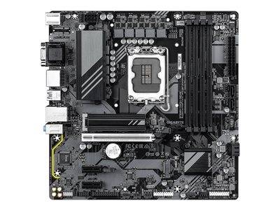 Gigabyte B760M DS3H GEN5 (B760,S1700,mATX,DDR5 Multimedia-Technik Mainboards INTEL