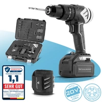 STAHLWERK Akku-Bohrschrauber ASB-20 ST mit Handwerker-Magnet-Armband Profi-Set STAHLWERK Akku-Bohrschrauber ASB-20 ST mit Handwerker-Magnet-Armband Profi-Set