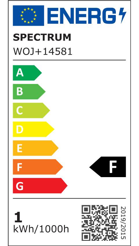Spectrum LED E27 G45 Filament Klar 1W = 10W Tropfen 100lm 300° 230V Warmweiß 2700K