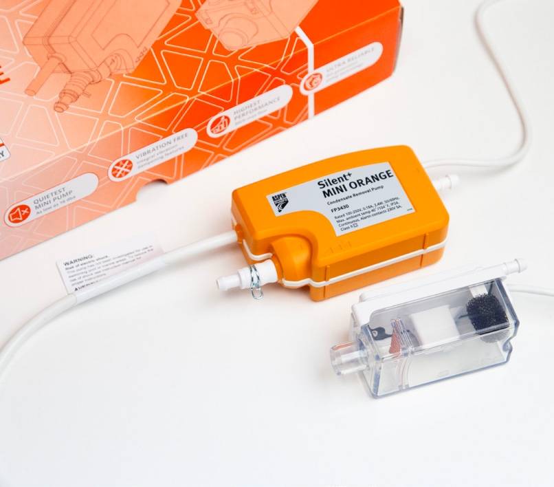 ASPEN NEW silent+ Mini Orange Kondensatpumpe FP3430