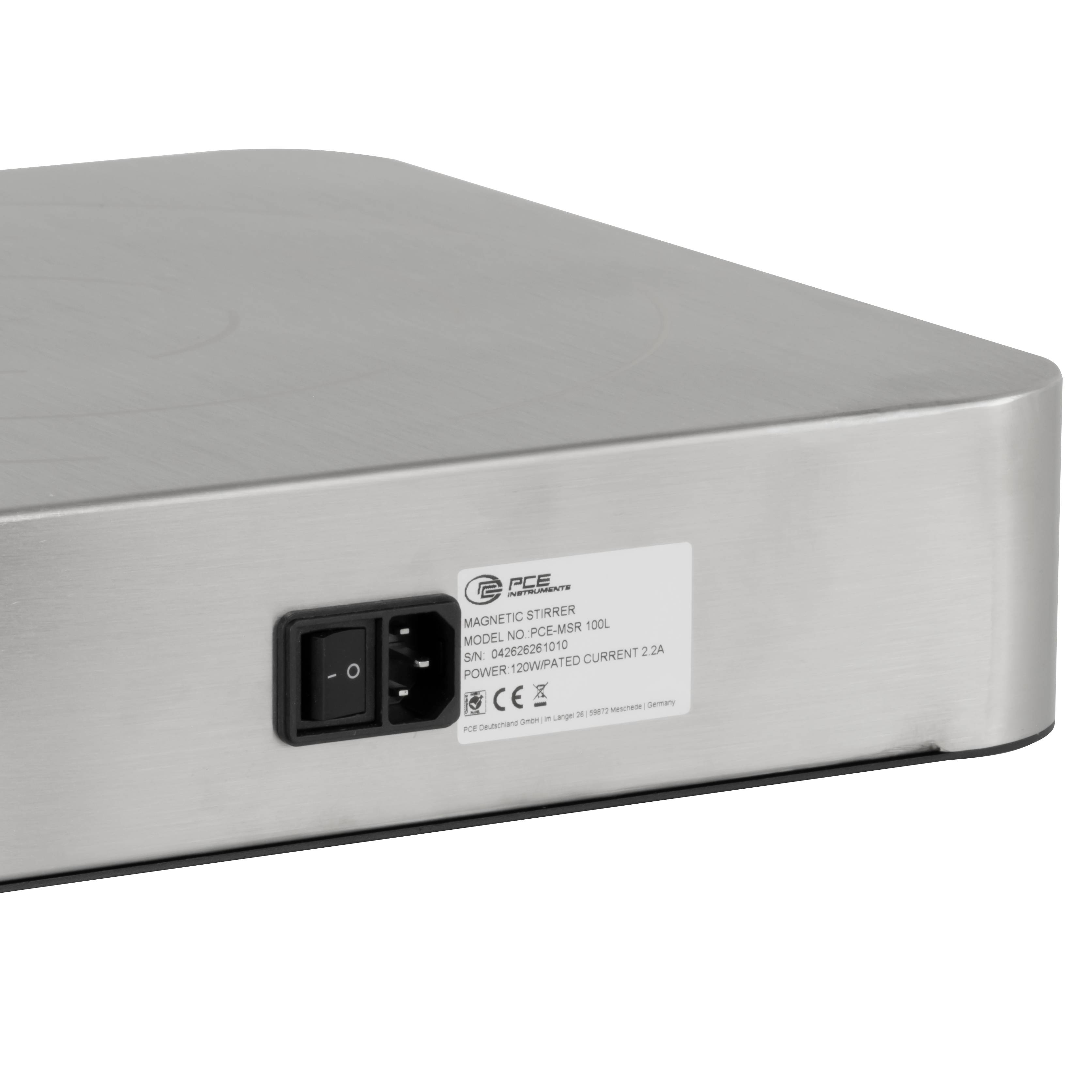 PCE Instruments Magnetrührer PCE-MSR 100L |100..600 U/min |100 Liter Rührmenge |40x40 cm Plattform |Rührviskosität 34 cp