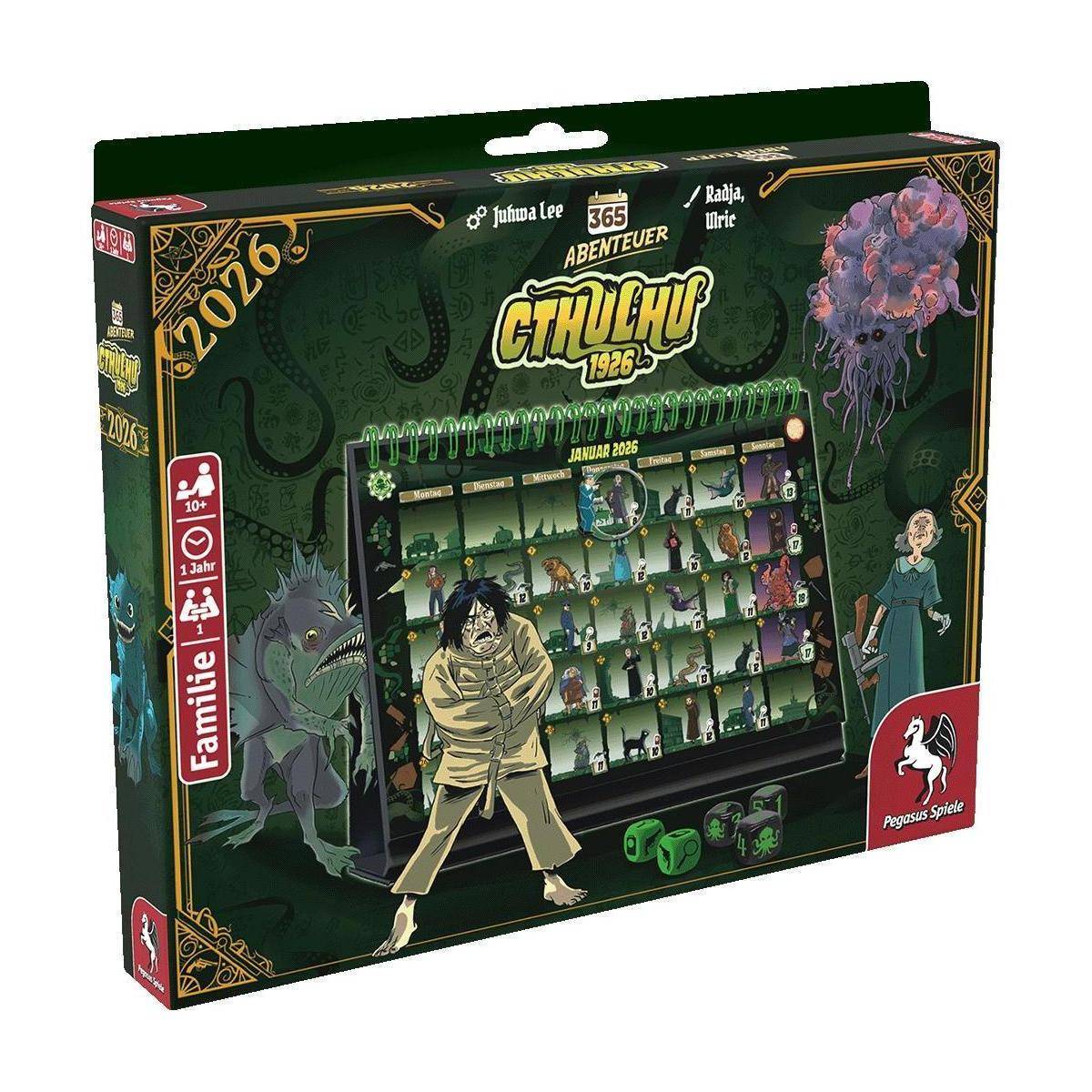 365 Abenteuer Cthulhu 1926 Edition 2026 (DE)