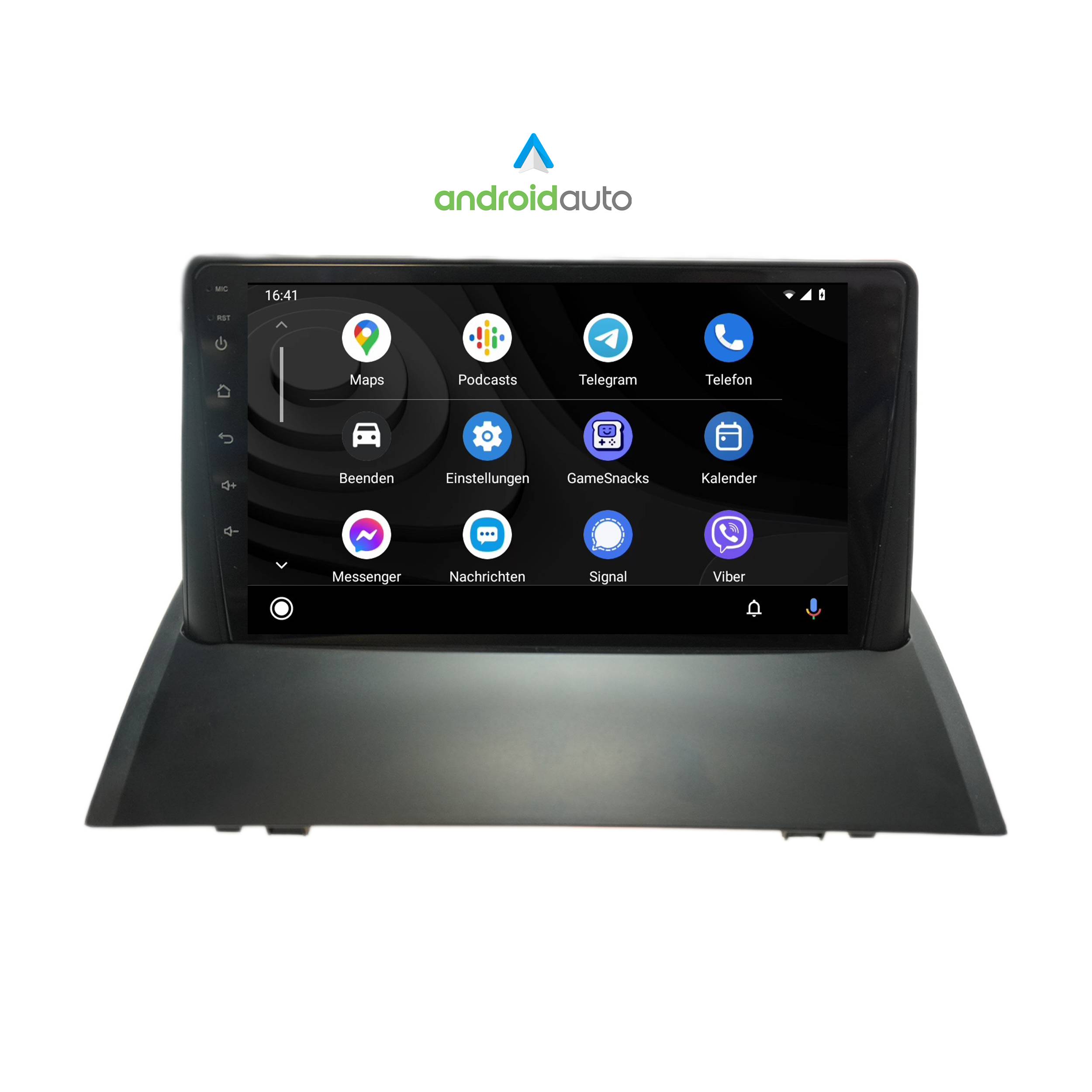 Für Renault Megane 2 9" Touch Android Autoradio GPS Navi CarPlay