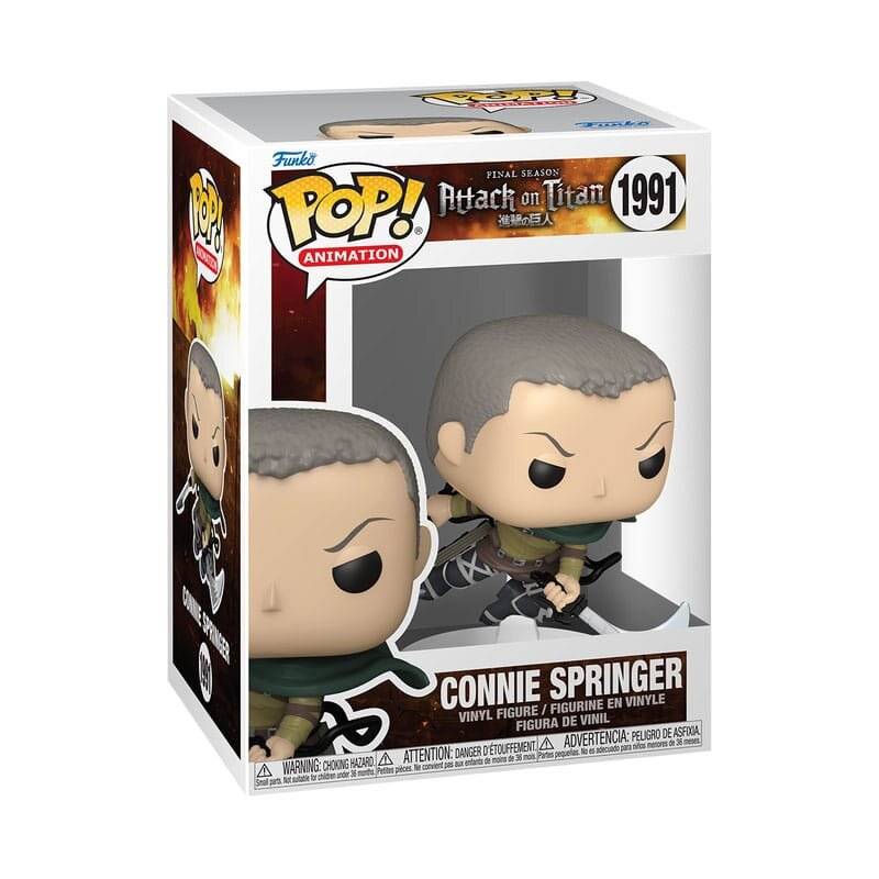 Angriff der Popfigur auf Titan Connie Springer