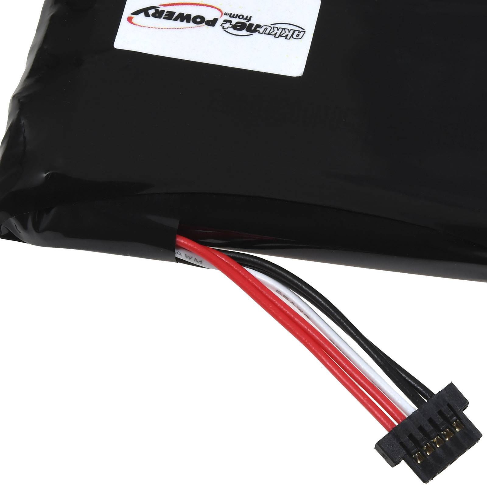 Powery Akku für TomTom 4GE40 Motorrad-Navigationssystem, 3,7V, Li-Ion