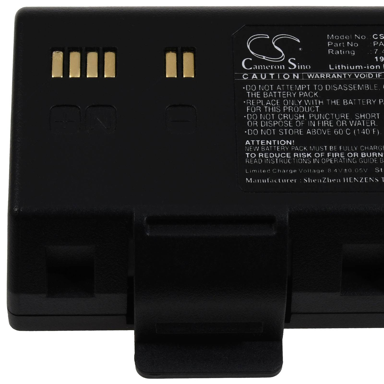 Powery Akku kompatibel mit Brother Typ PA-BT-009, 7,4V, Li-Ion