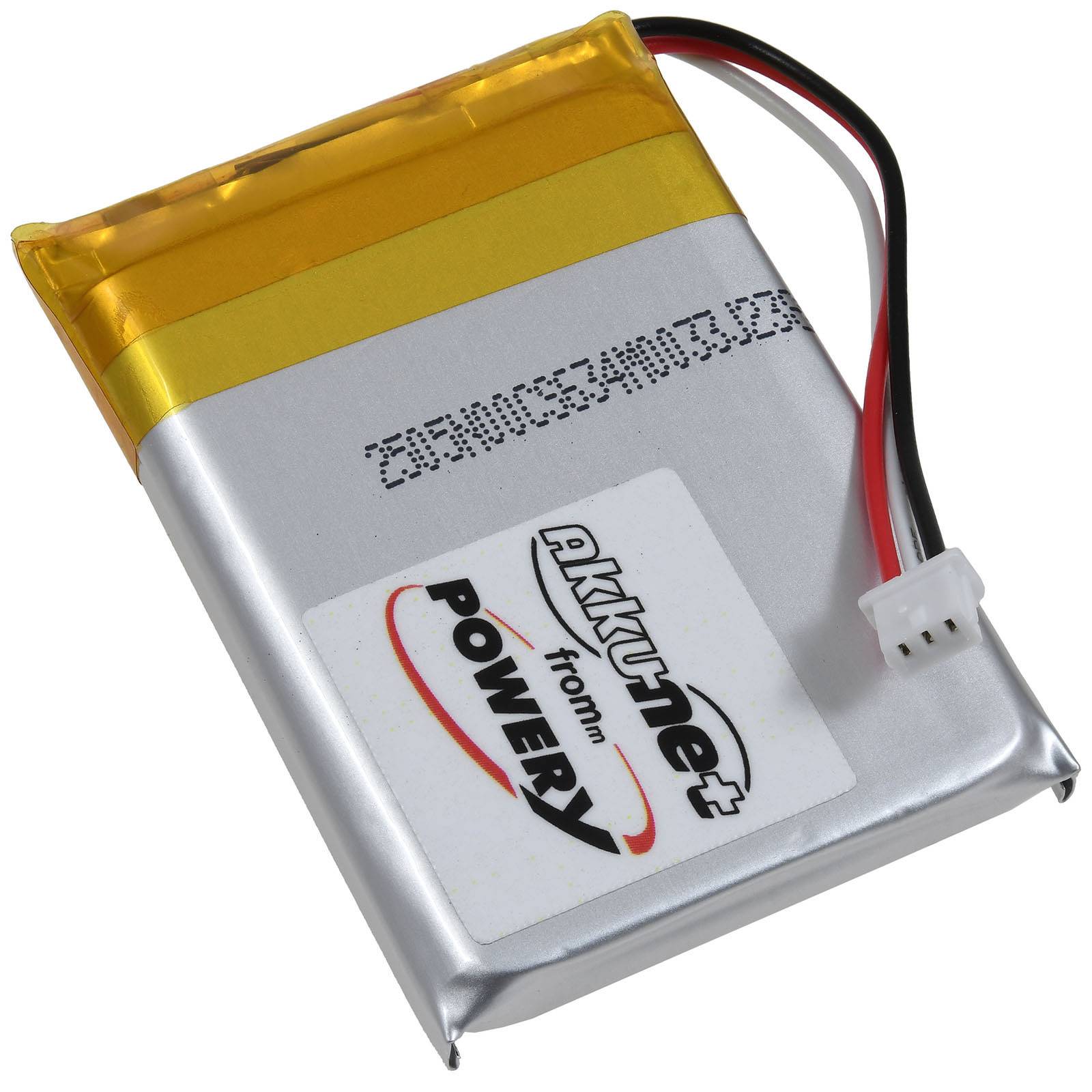 Powery Akku kompatibel mit HyperX Typ AHB603450, 3,7V, Li-Polymer