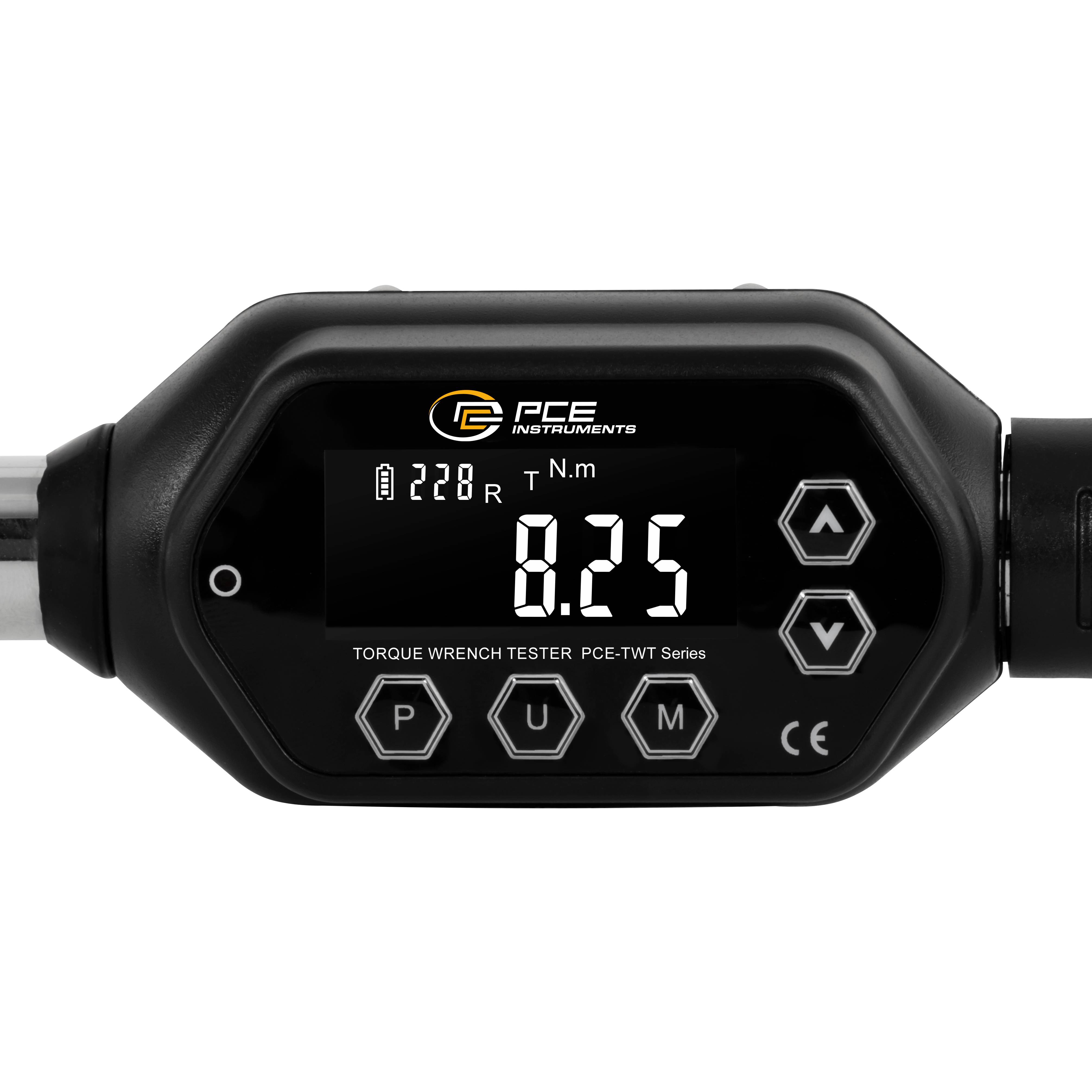 PCE Instruments Digital Drehmomentschlüssel PCE-TWT 10N |0,001 … 10 Nm |Auflösung 0,001 Nm |3 Messmodi |4 Messeinheiten